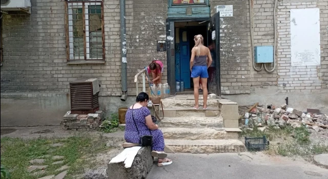 Проблемы с водой в Мариуполе, опять