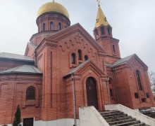 Свято-Георгиевский храм пос. сартана